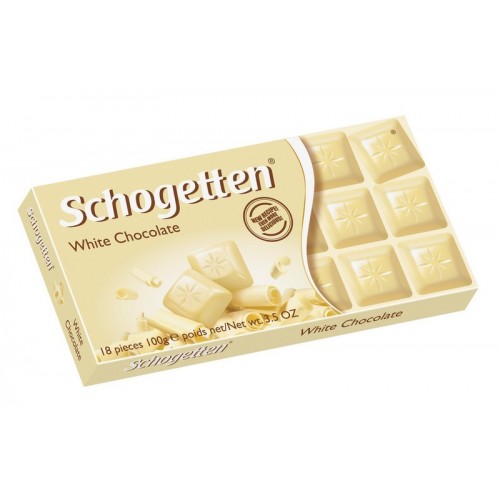 Šokoladas baltasis Schogetten,100g