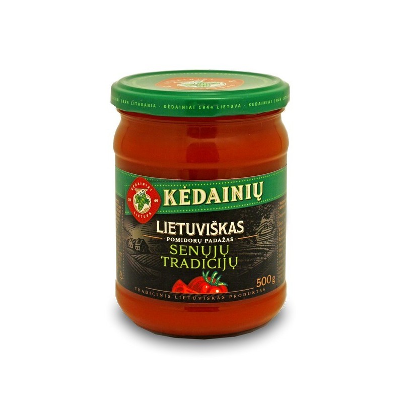Pomidorų padažas Kėdainių Lietuviškas Senųjų Tradicijų 500g
