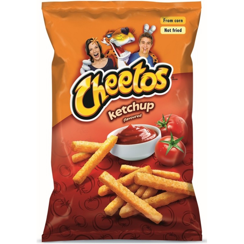 Kukurūzų užkandis Cheetos Chrupki kečupo sk.,165g