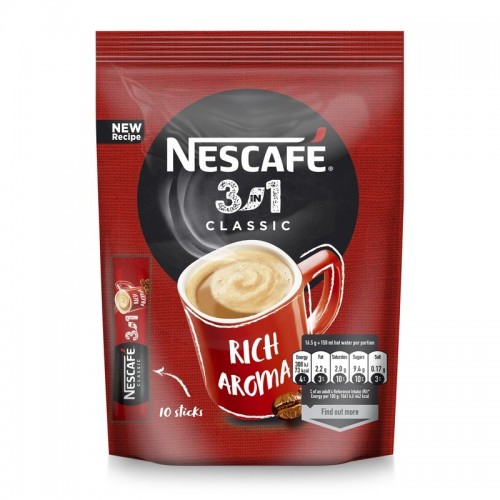 Kavos gėrimas NESCAFE CLASSIC 3in1 (10x17,5g), 175 g