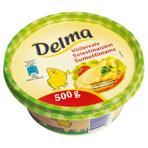 Margarinas Delma sumuštiniams500g