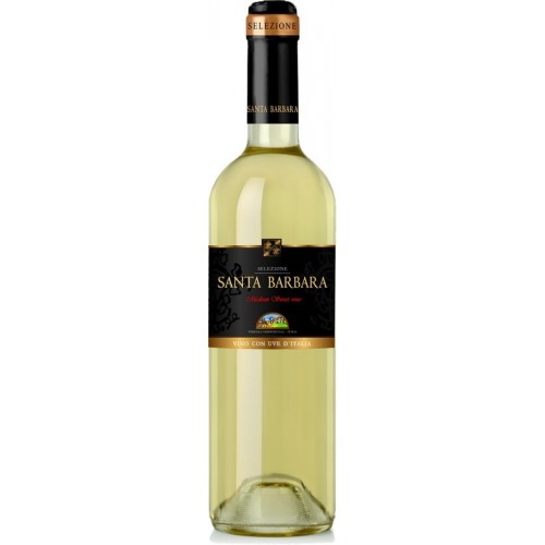 Vynas Santa Barbara 10% baltas p.sald.,0,75l Italija