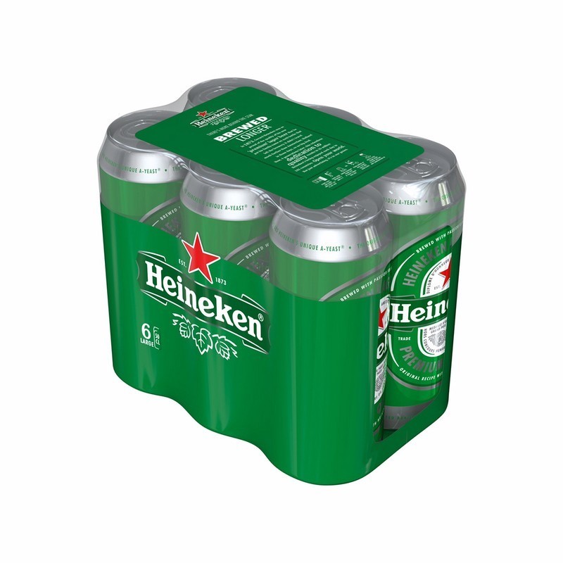 Alus Heineken 5% 6x0,5l skard.