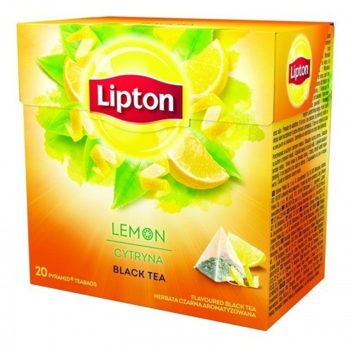 Arbata juodoji Lipton Nirvana citrinų sk. 20*1,7 g