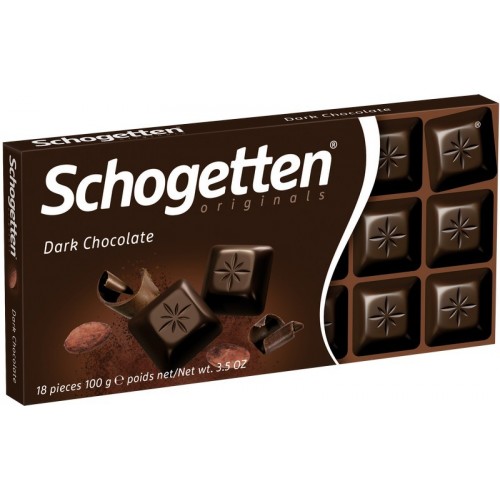 Šokoladas juodasis Schogetten 100g
