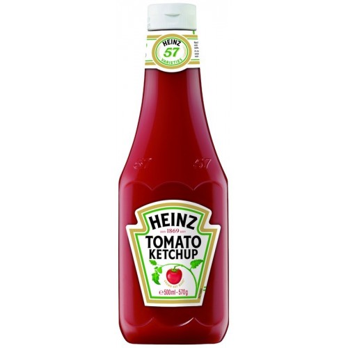 Originalus kečupas Heinz 570g plastikas