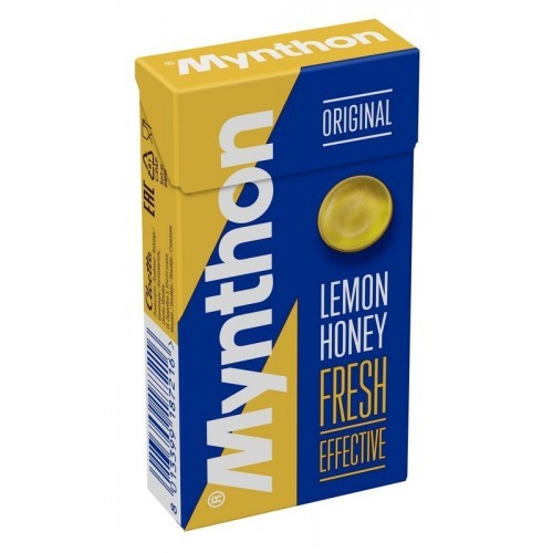 Pastilės Mynthon Lemon-Honey 34 g