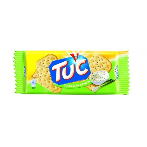 Sausainiai TUC grietinėlės ir svogūnų sk. 100g