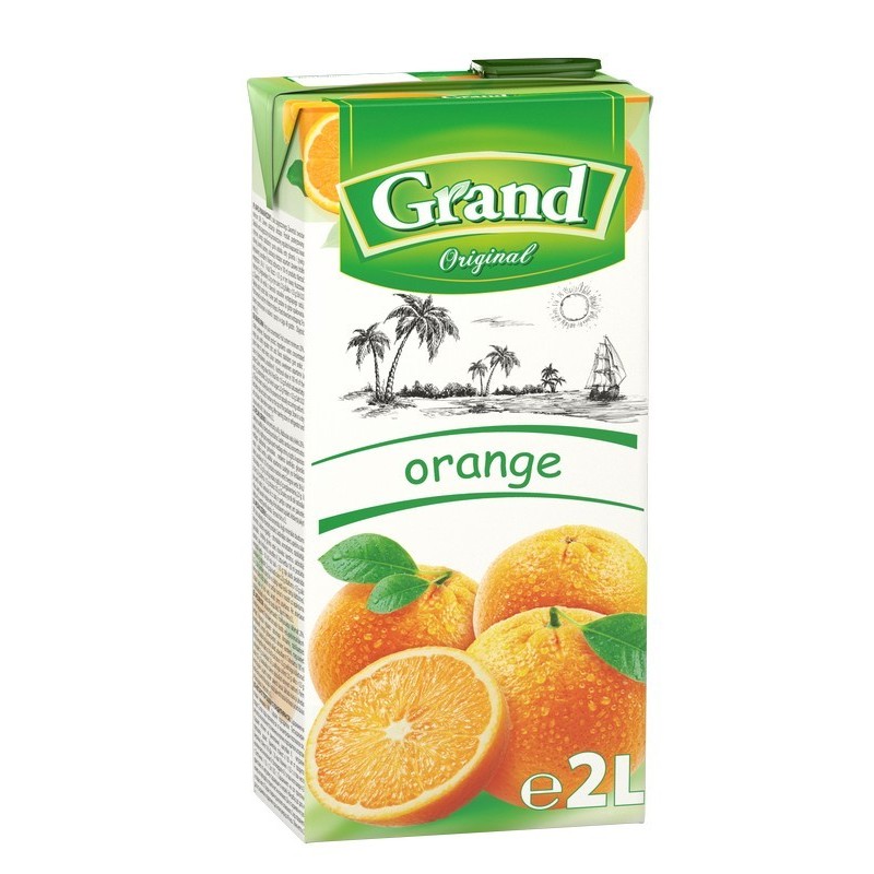Sulčių gėrimas Grand apelsinų, 2 l